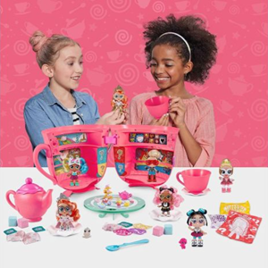 عروسک سورپرایزی Itty Bitty Prettys مدل Tea Party بزرگ با 25 سورپرایز -اسباب بازی